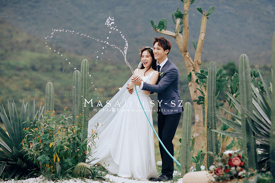 青青牧场旅拍婚纱照                         深圳婚纱摄影瑪莎LiLi摄影工作室出品