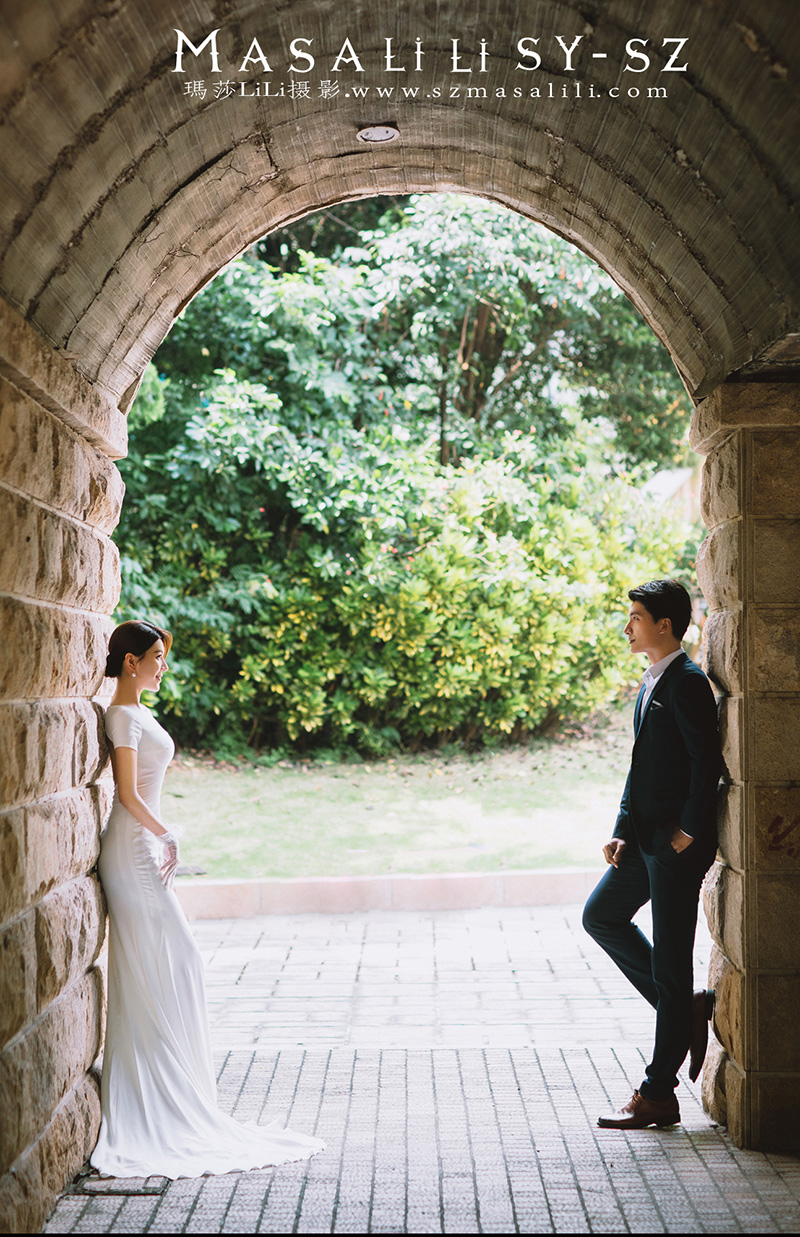 欧陆风情街／法式风格婚纱照
