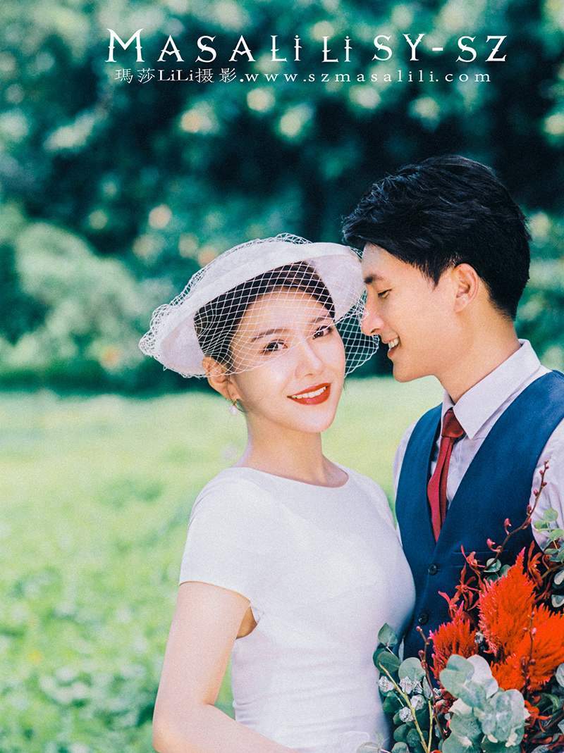 唯美森系／东湖公园婚纱照                      
