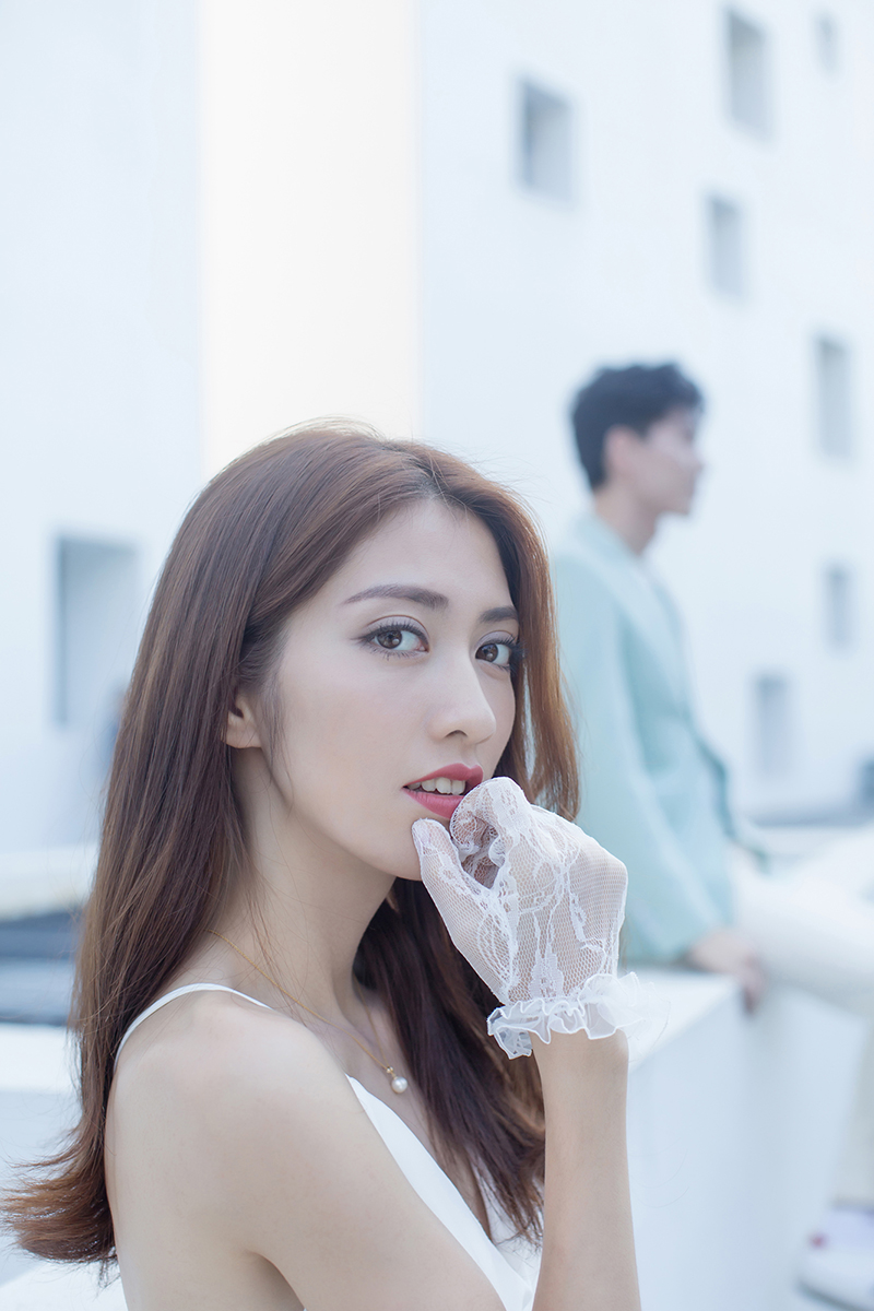 清新校园风／深圳大校园理工楼婚纱照