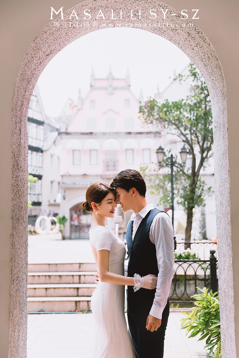 欧陆风情街／法式风格婚纱照