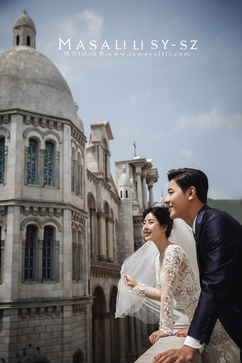 托斯卡纳欧式城堡婚纱照             ／           深圳婚纱摄影工作室瑪莎莉莉出品