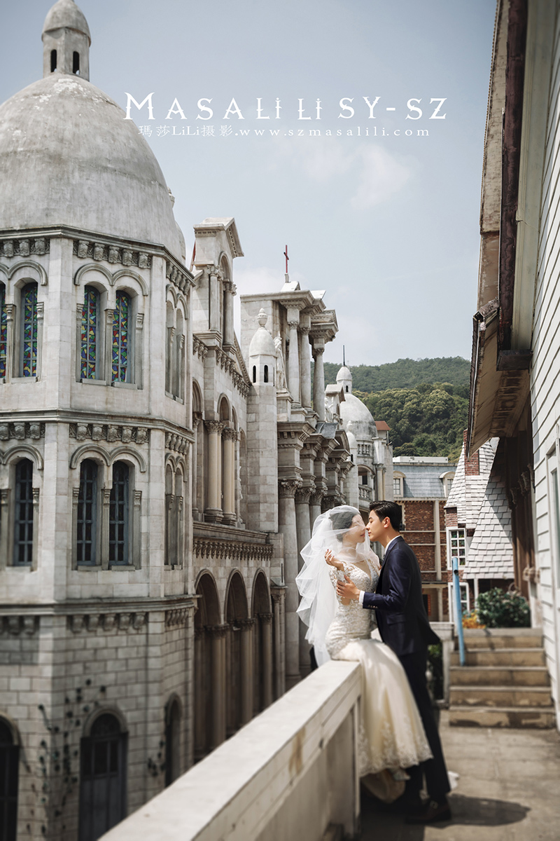 托斯卡纳欧式城堡婚纱照             ／           深圳婚纱摄影工作室瑪莎莉莉出品