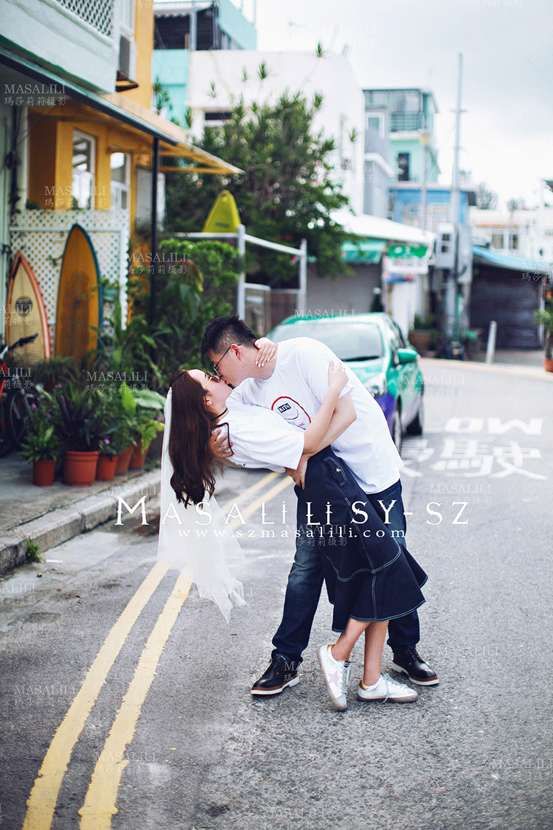 葛小姐&耿先生文艺旅拍香港婚纱照                               旅游婚纱摄影瑪莎LiLi出品