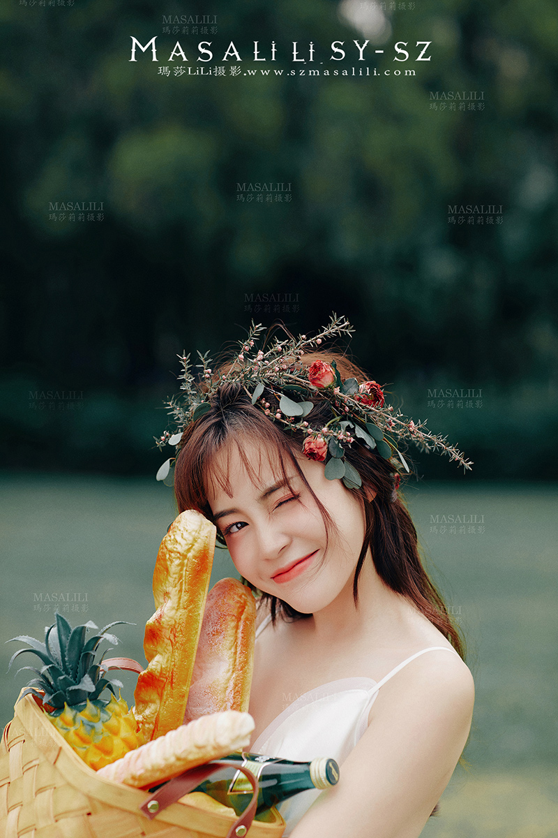 唐先生&江小姐夫妇小清新唯美森系婚纱照                           旅游婚纱摄影瑪莎LiLi出品