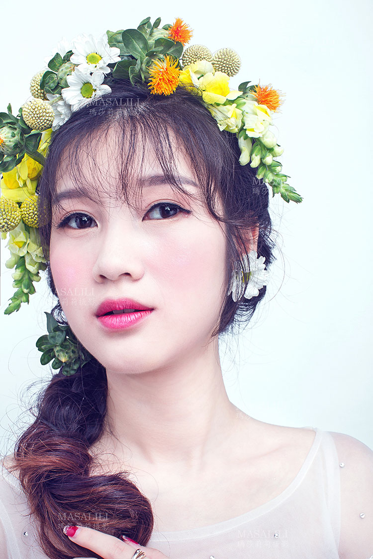 写真妆面照