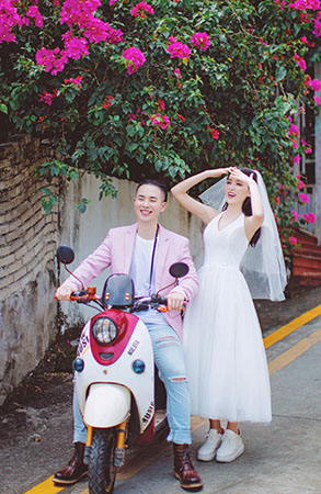 杨先生&小玉夫妇街拍小清新婚纱照                        深圳婚纱摄影工作室玛莎莉莉摄影出品