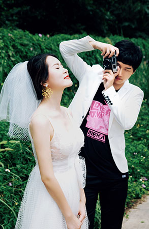 谢先生&肖小姐夫妇旅拍小清新婚纱照                      深圳婚纱摄影玛莎莉莉出品 