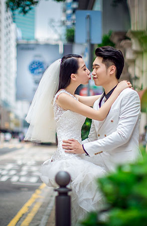 刘先生&顾小姐夫妇香港维多利亚港婚纱照                                                                                                                          深圳婚纱摄影玛莎LiLi出品