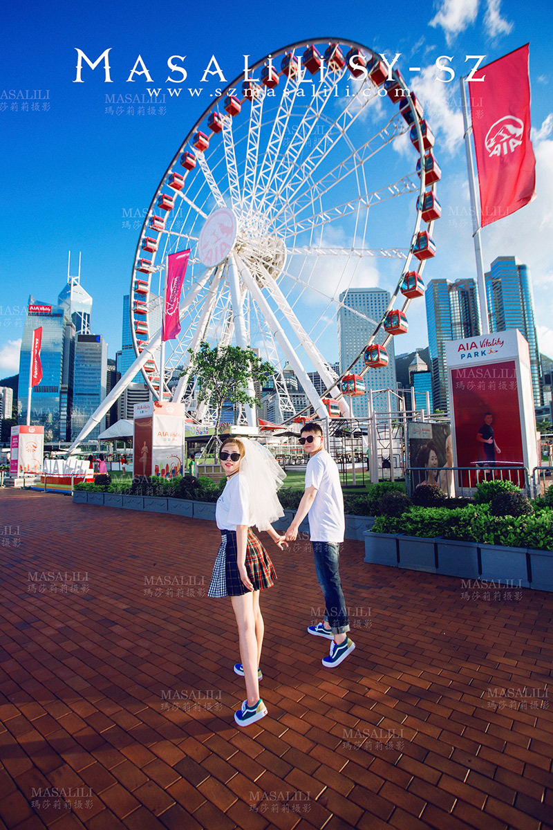 耿先生&葛小姐夫妇浪漫旅拍香港婚纱照                               深圳婚纱摄影工作室瑪莎LiLi出品