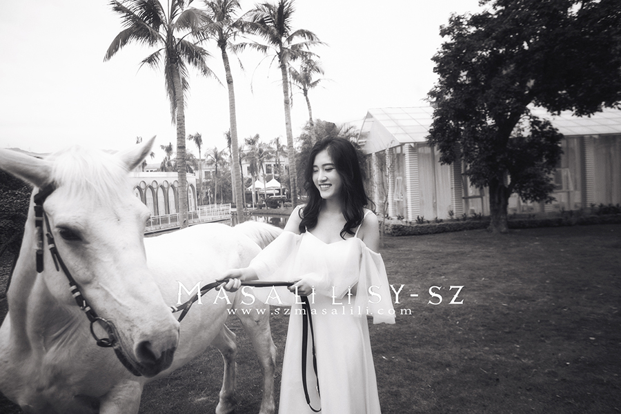 黄小姐牧马庄园写真外景七彩花田唯美森系个人写真照深圳摄影瑪莎莉莉出品