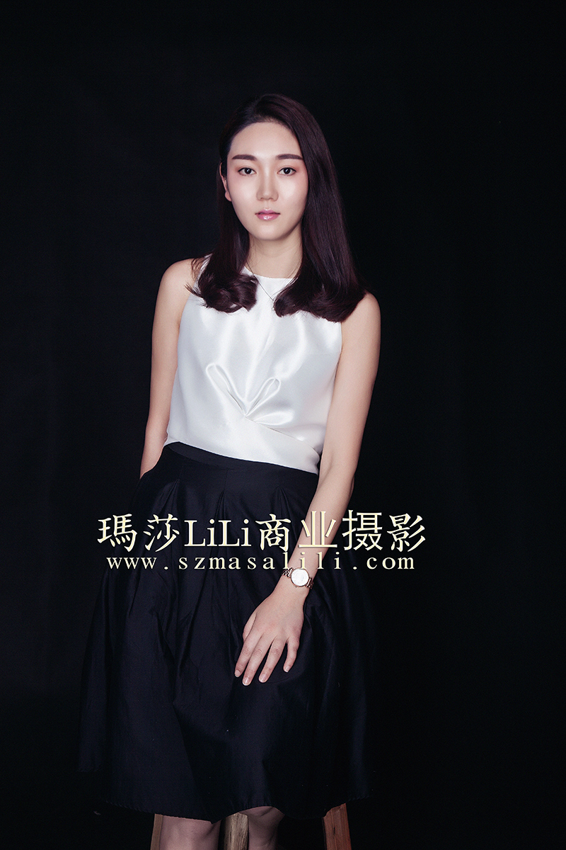 节目主持人形象照                            深圳时尚形象照拍摄哪家好瑪莎LiLi