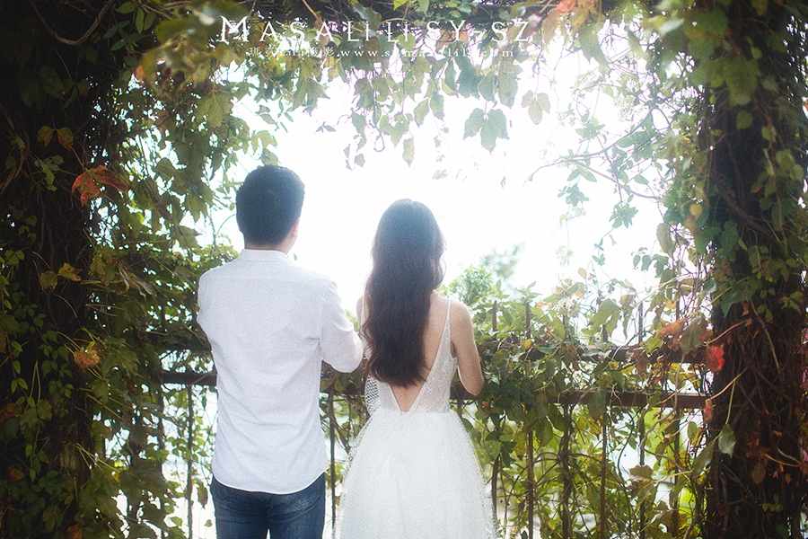 张先生&刘小姐夫妇浪漫婚纱照清新旅拍风婚纱照深圳婚纱摄影玛莎莉莉出品