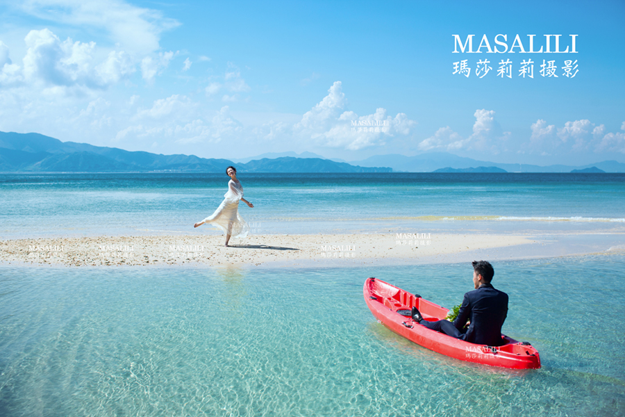 浪漫小舟／深圳婚纱摄影