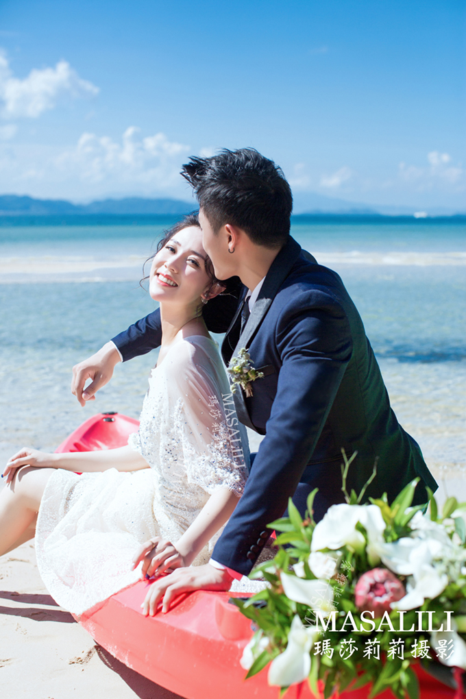 浪漫小舟／深圳婚纱摄影