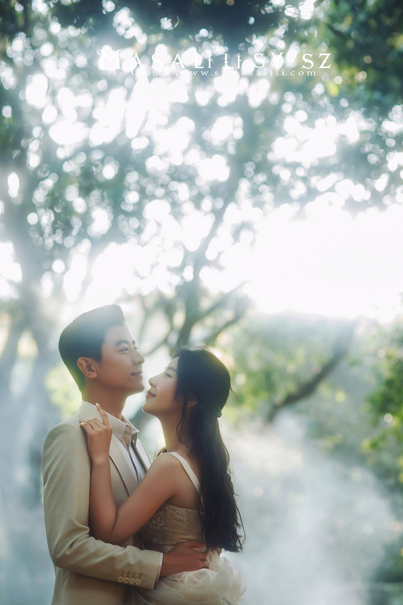 托斯卡纳七彩花田                ／唯美小清新婚纱照深圳婚纱摄影工作室瑪莎LiLi出品