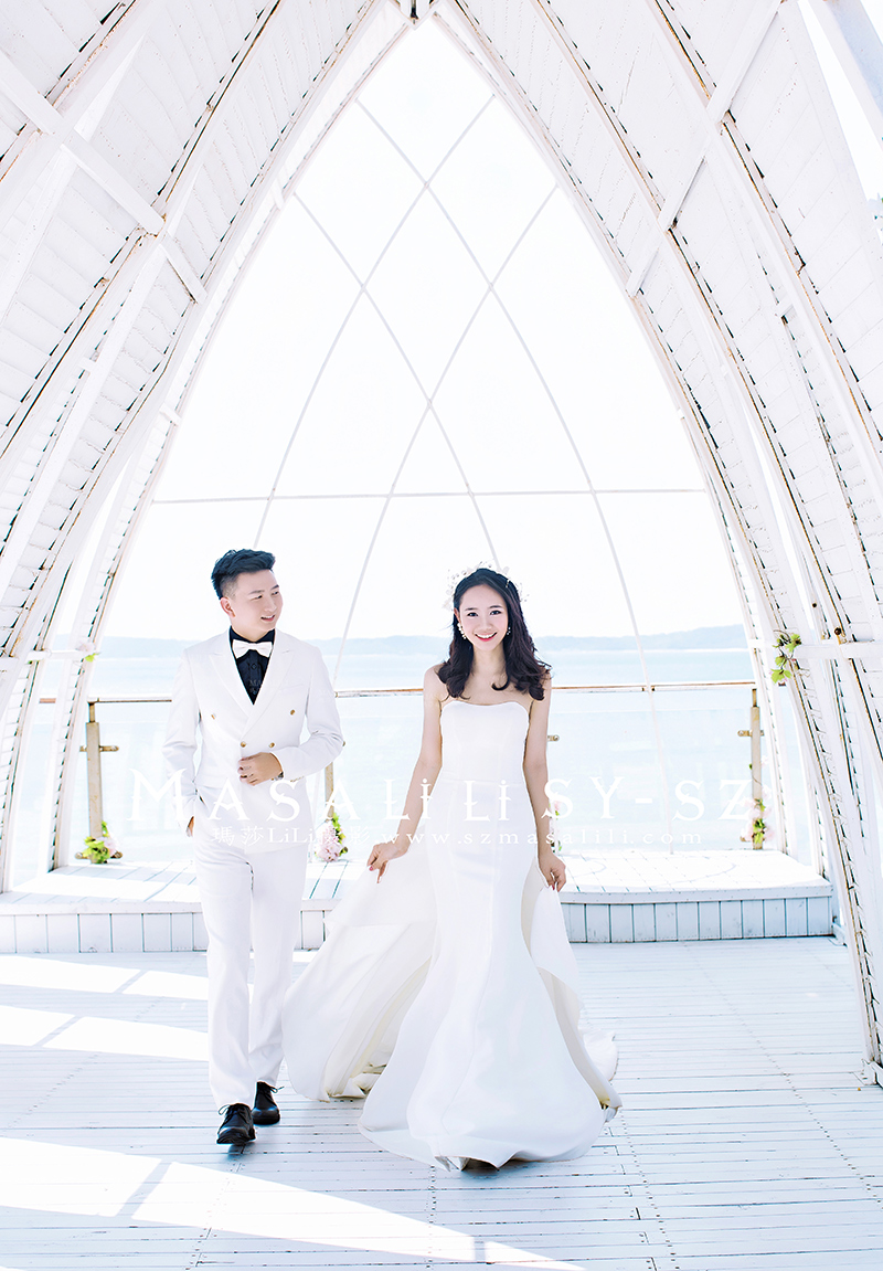 欧洲城堡婚纱照 ／深圳玫瑰小镇拍摄基地 