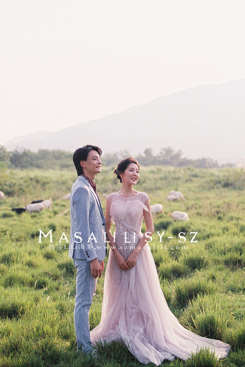 陈先生&刘小姐夫妇电影胶片婚纱照                               菲林婚纱摄影创意婚纱照