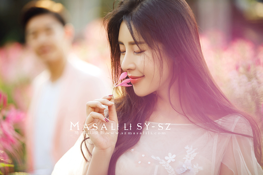 托斯卡纳七彩花田                ／唯美小清新婚纱照深圳婚纱摄影工作室瑪莎LiLi出品
