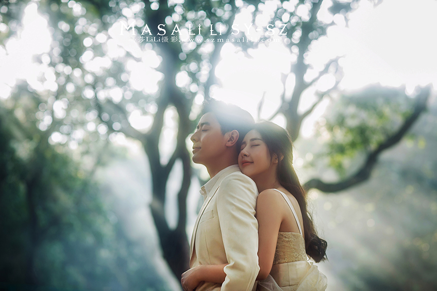 托斯卡纳七彩花田                ／唯美小清新婚纱照深圳婚纱摄影工作室瑪莎LiLi出品