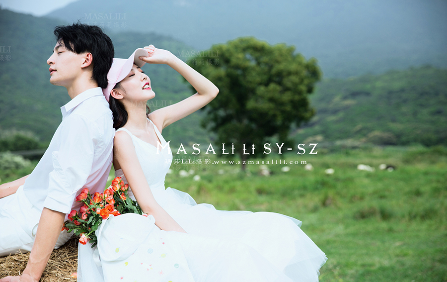 青青牧场                                  ／ 旅拍婚纱照深圳婚纱摄影工作室玛莎LiLi出品