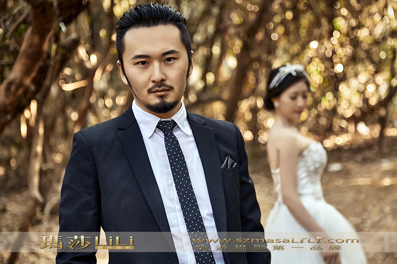 侯生张小姐 西冲马场 水下婚纱照 