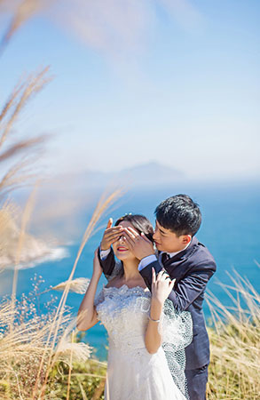 曾先生夫妇&旅游婚纱照                                                                                                                                    创意大片西冲海景婚纱照