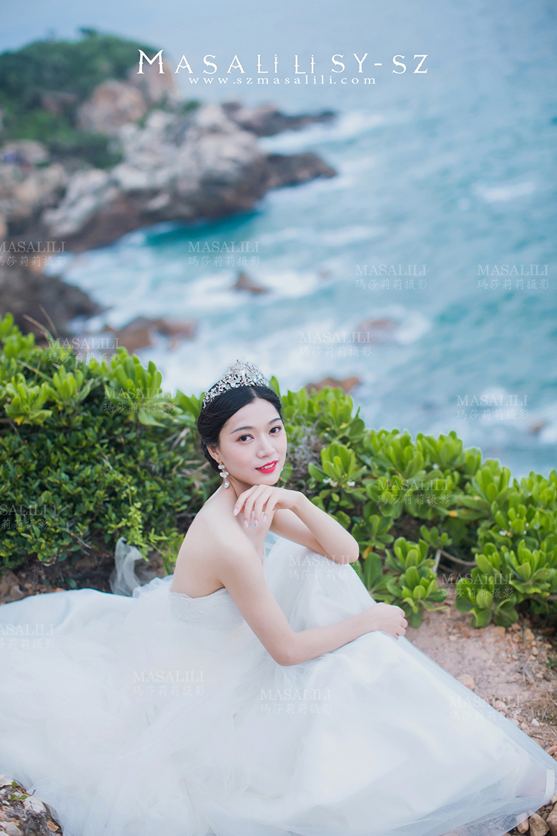 方先生&王小姐／清新文艺森系外景海岛婚纱照                               旅游婚纱摄影瑪莎LiLi出品