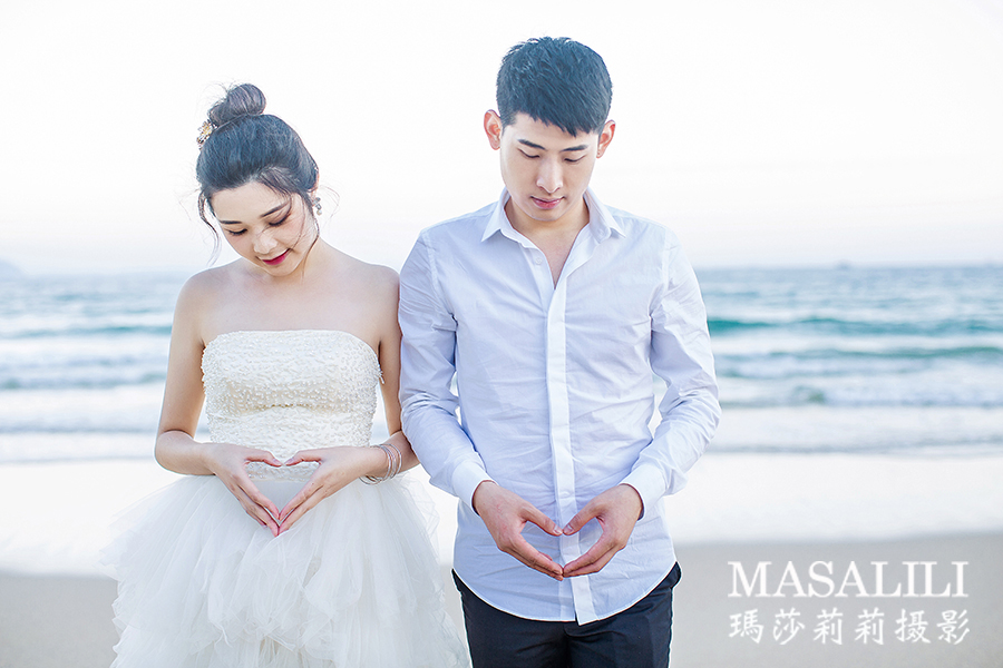 曾先生夫妇&旅游婚纱照                                                                                                                                    创意大片西冲海景婚纱照