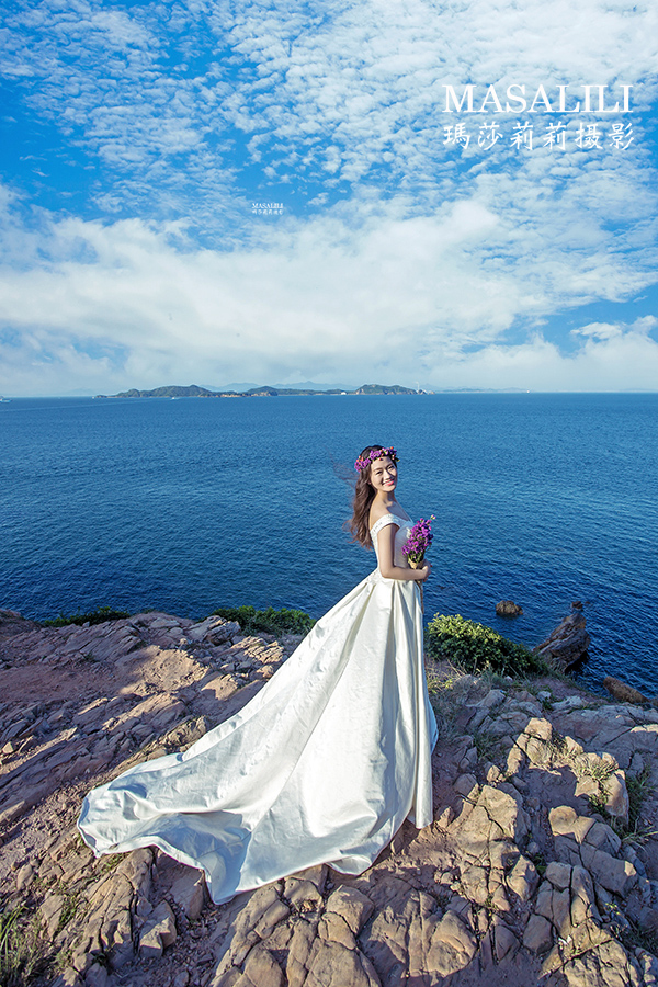 侯先生&董小姐海角七号线路                                                                                                                                                                                               鱼美人海滩夕阳婚纱照