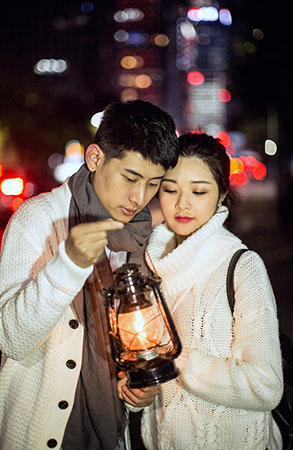 曾先生夫妇&幸福情侣照创意雪景大片