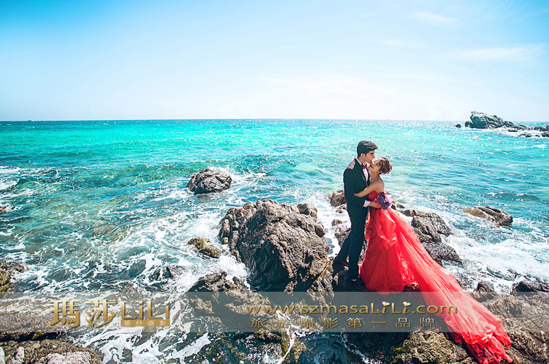 海角七号之鱼美人海滩 ／                                                                                                                                      婚纱照 深圳婚纱摄影