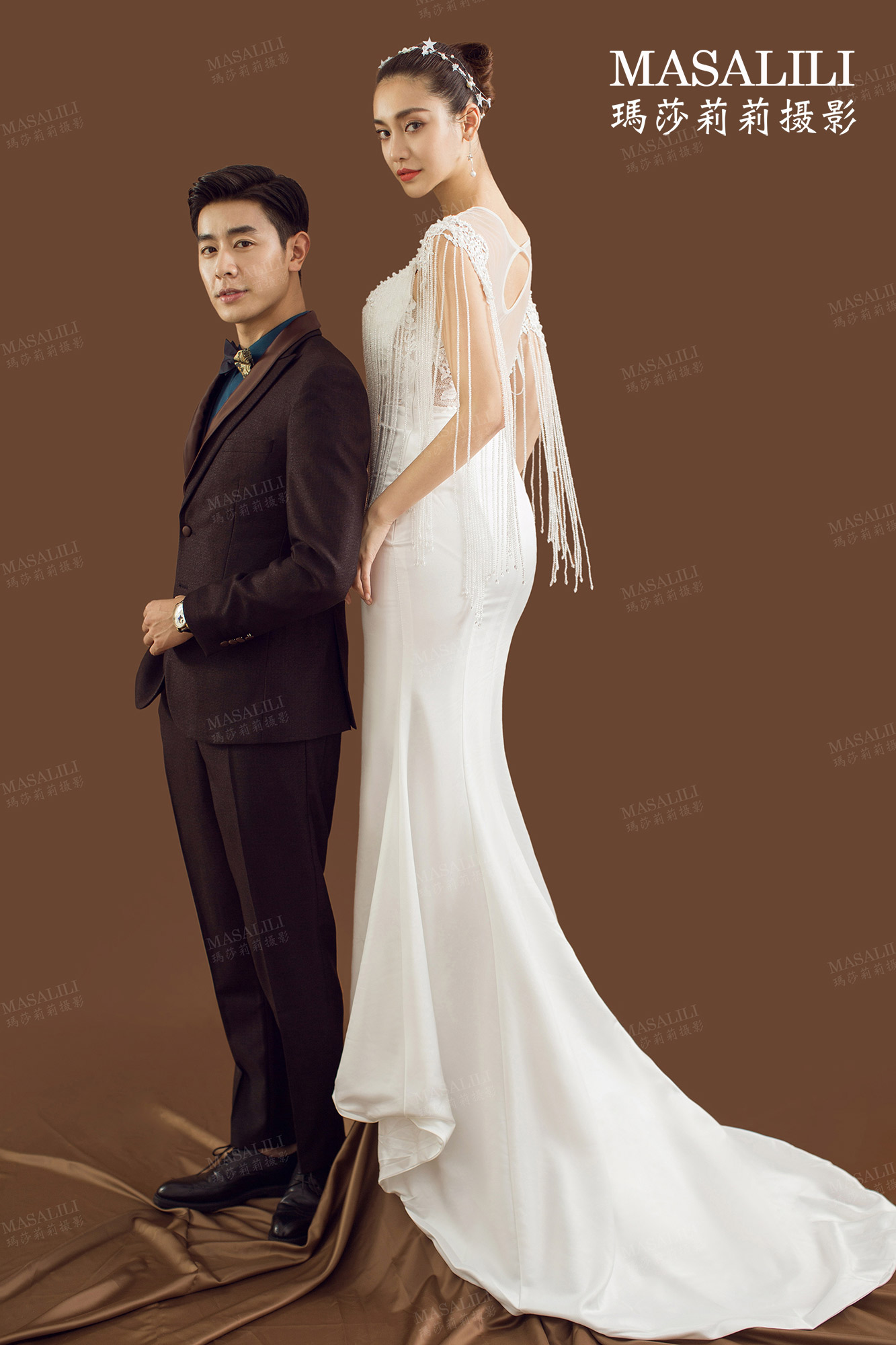 纯色爱恋／深圳婚纱摄影前十名瑪莎LiLi您的婚纱摄影专家