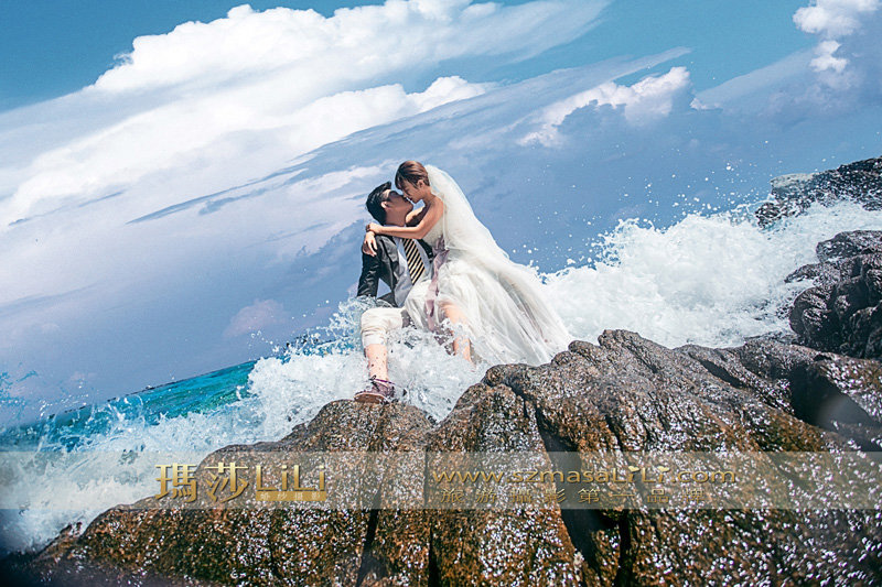 海角七号之鱼美人海滩 ／                                                                                                                                      婚纱照 深圳婚纱摄影