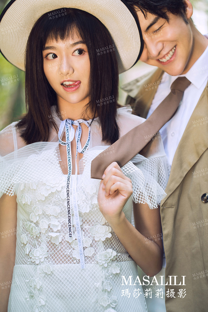 小清新文艺范深圳婚纱照瑪莎LiLi出品