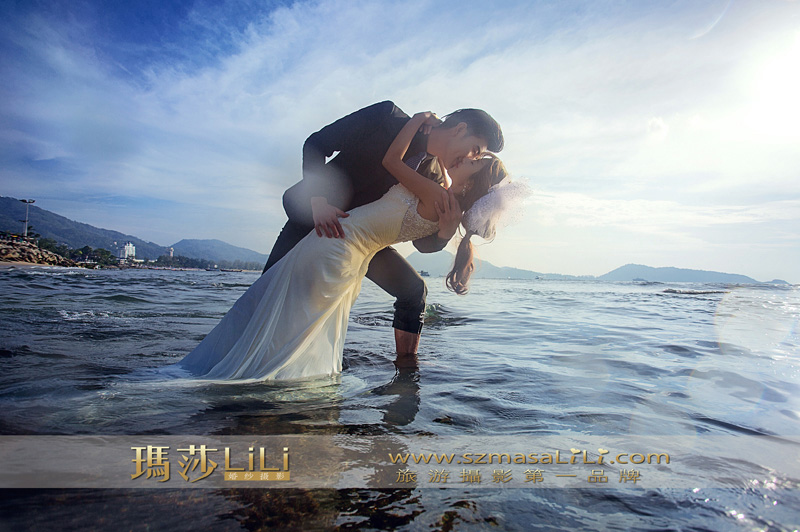 海角七号之鱼美人海滩 ／                                                                                                                                      婚纱照 深圳婚纱摄影