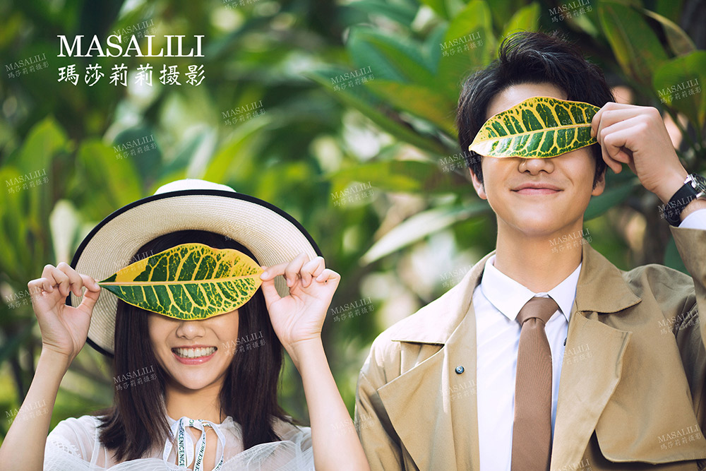 小清新文艺范深圳婚纱照瑪莎LiLi出品