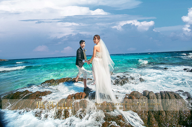 海角七号之鱼美人海滩 ／                                                                                                                                      婚纱照 深圳婚纱摄影