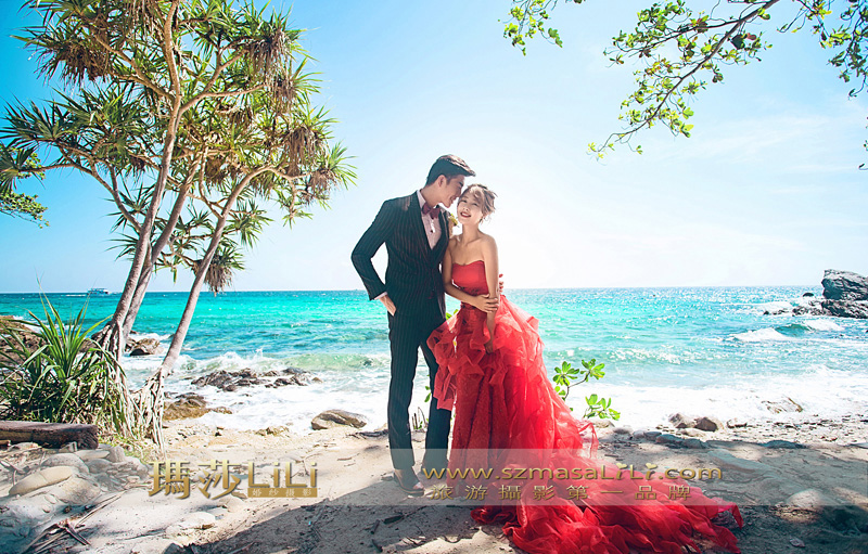 海角七号之鱼美人海滩 ／                                                                                                                                      婚纱照 深圳婚纱摄影