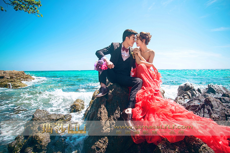 海角七号之鱼美人海滩 ／                                                                                                                                      婚纱照 深圳婚纱摄影