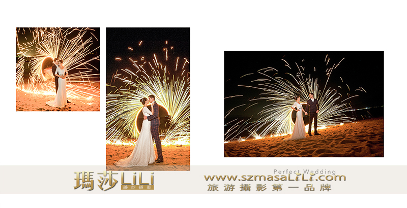 西西里岛 ／壮美礁石群烟火夜景                                                                                                                                                                                                                                                
