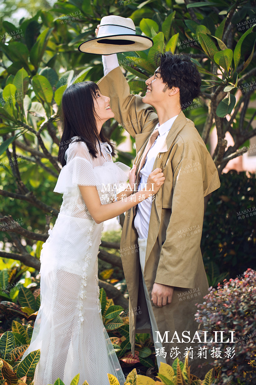 小清新文艺范深圳婚纱照瑪莎LiLi出品