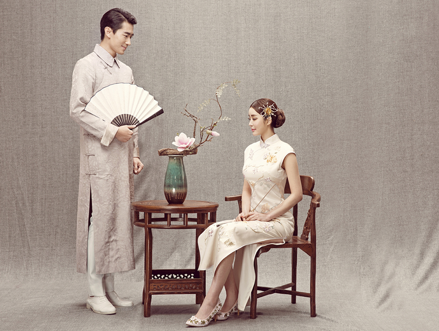 工笔画风／深圳古装婚纱摄影