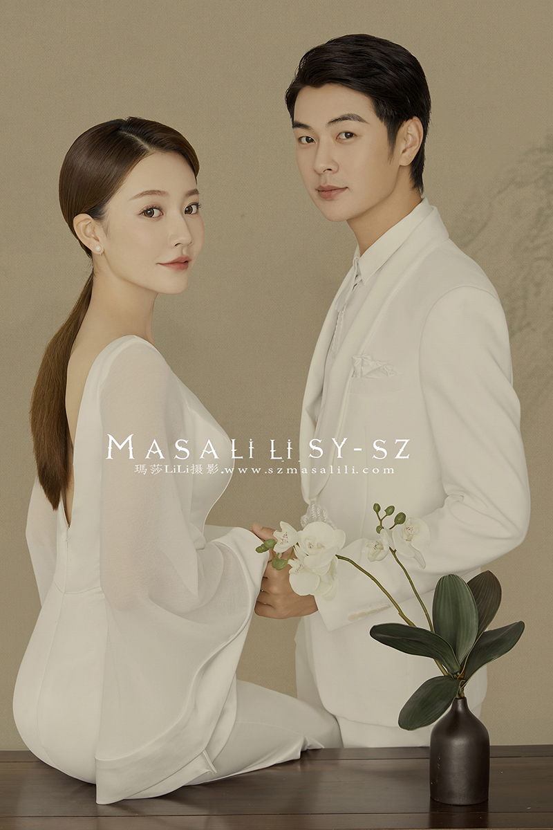 工笔画                深圳婚纱照古风婚纱照