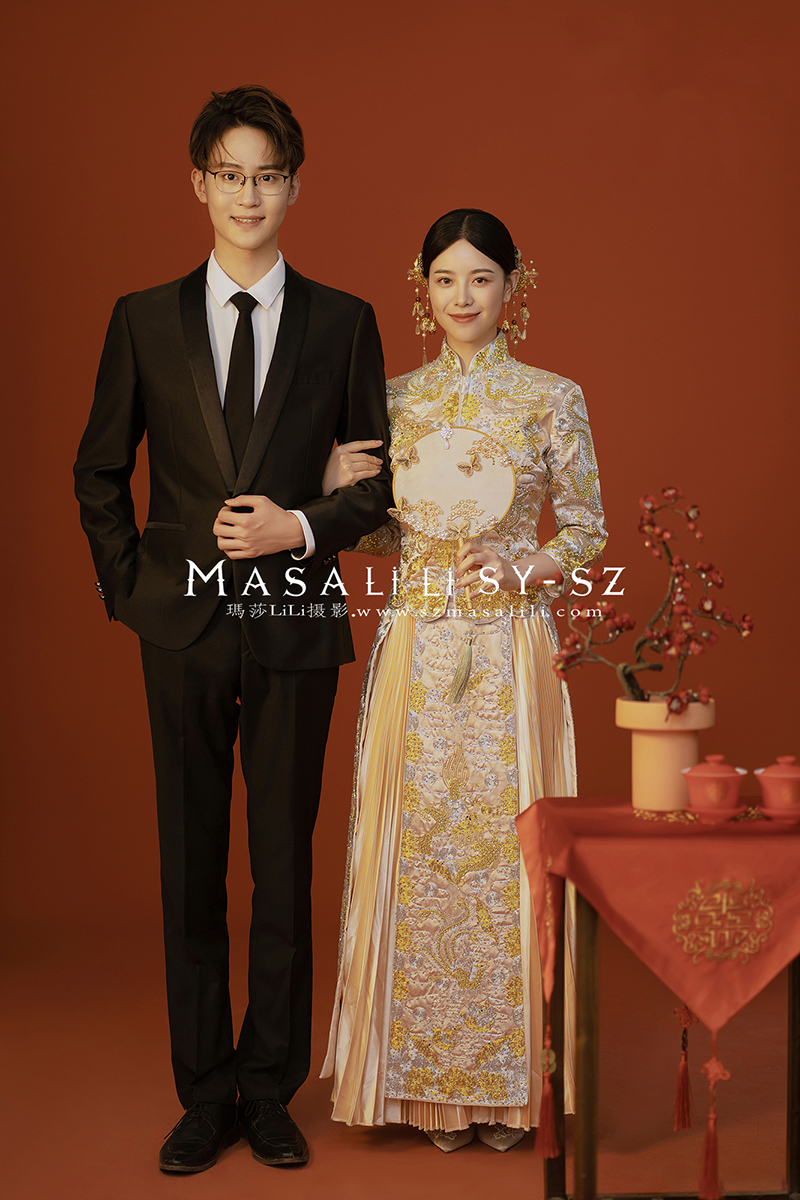 张先生&赵小姐    古装婚纱照                   深圳婚纱摄影