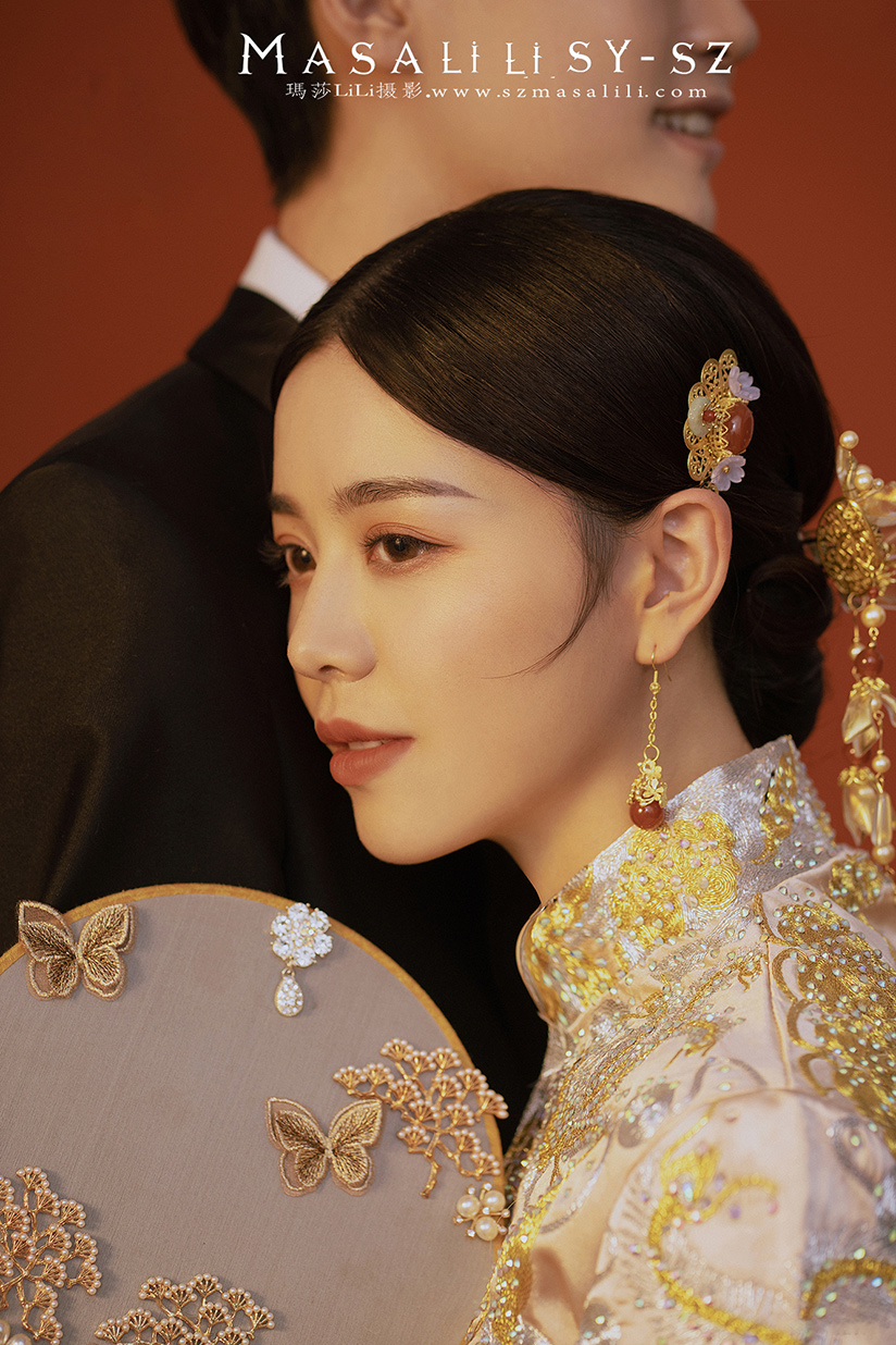 张先生&赵小姐    古装婚纱照                   深圳婚纱摄影