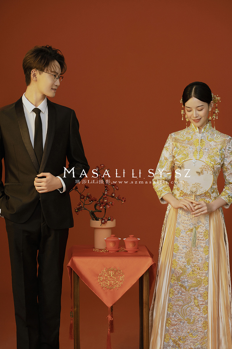张先生&赵小姐    古装婚纱照                   深圳婚纱摄影