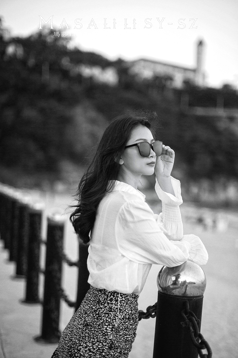 薛小姐夫妇浪漫海景森系婚纱照                 深圳婚纱摄影