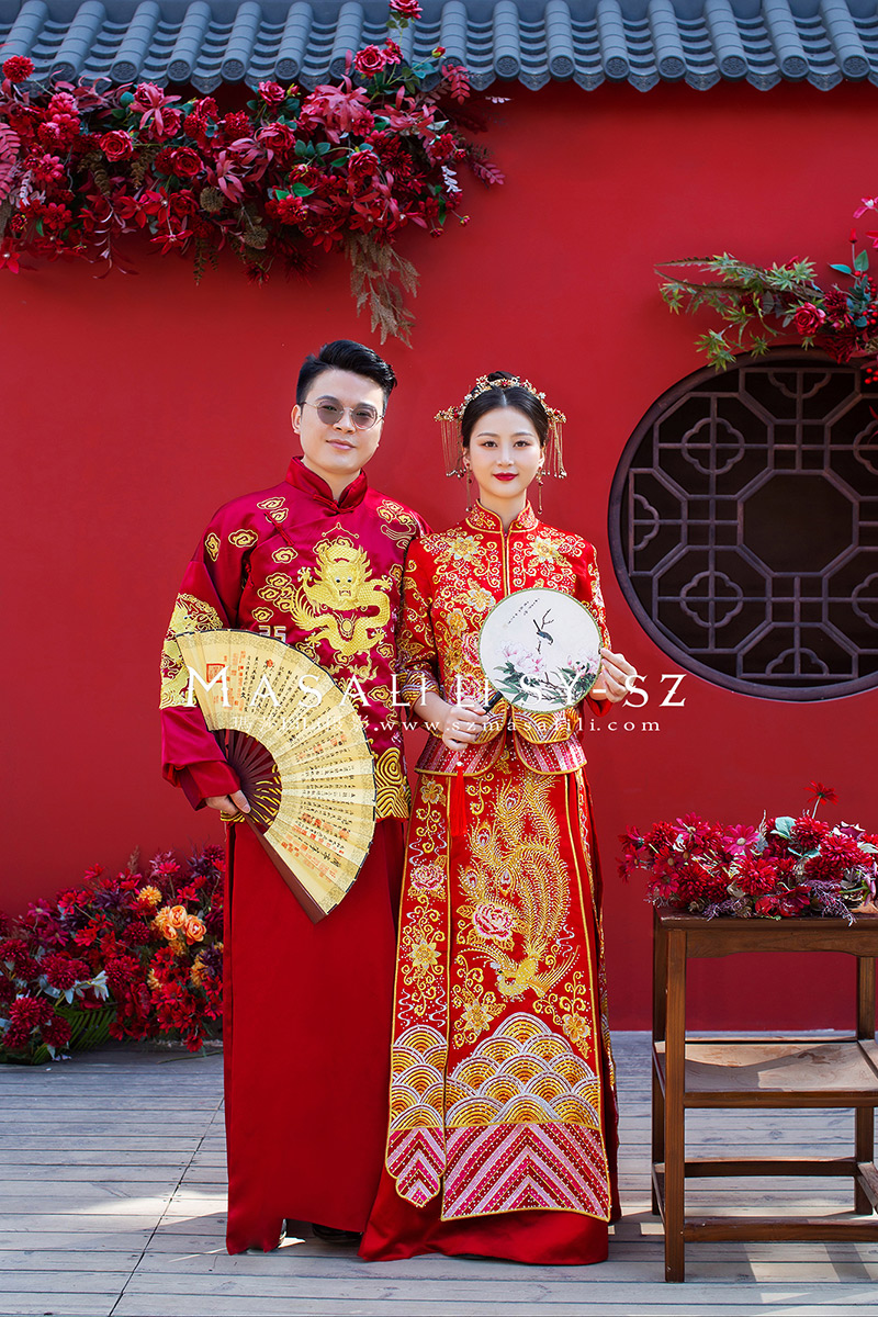 薛小姐夫妇浪漫海景森系婚纱照                 深圳婚纱摄影