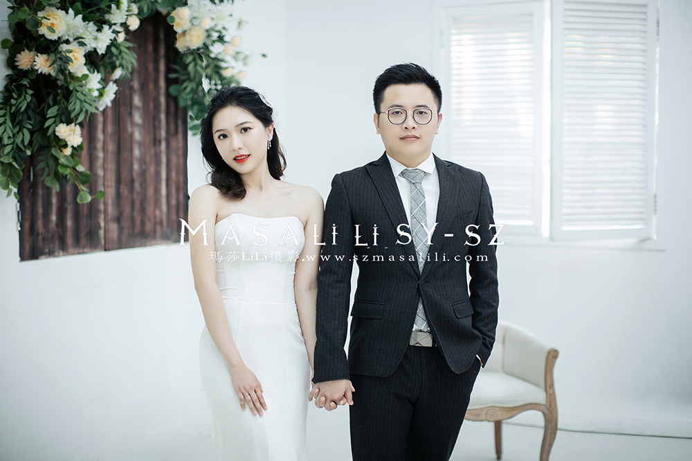 姚小姐夫妇浪漫海景森系婚纱照                        深圳婚纱摄影工作室